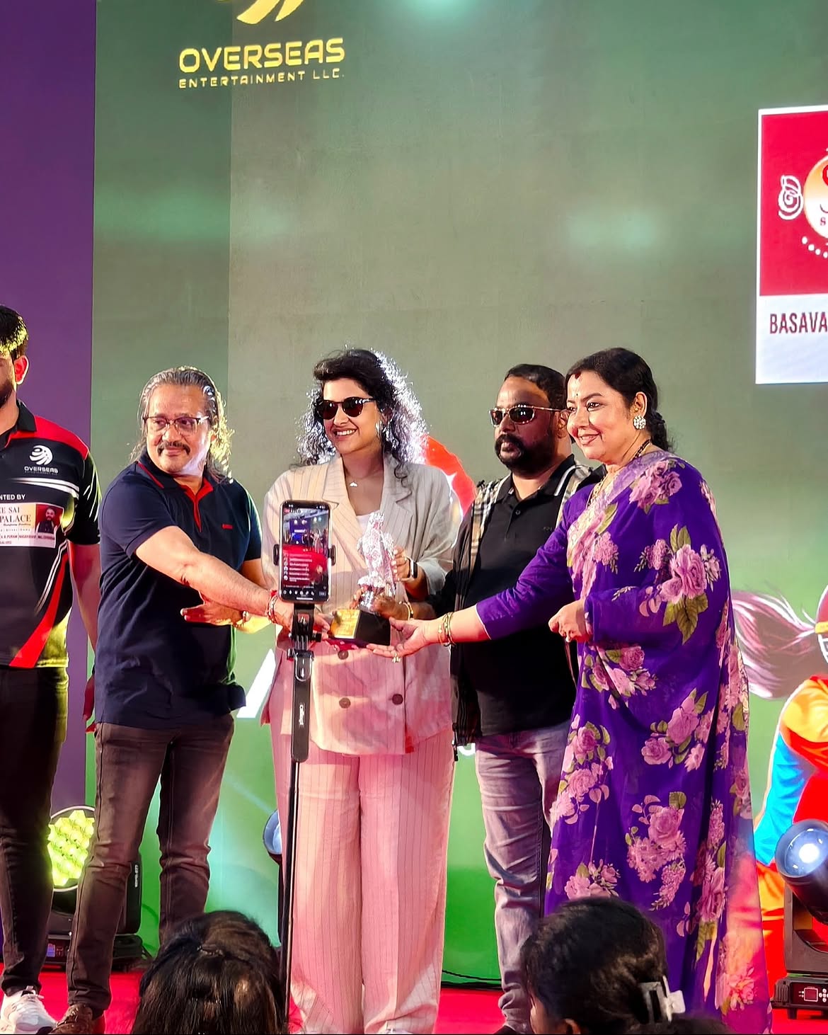 Monica Kalluri Receiving SWCL Award