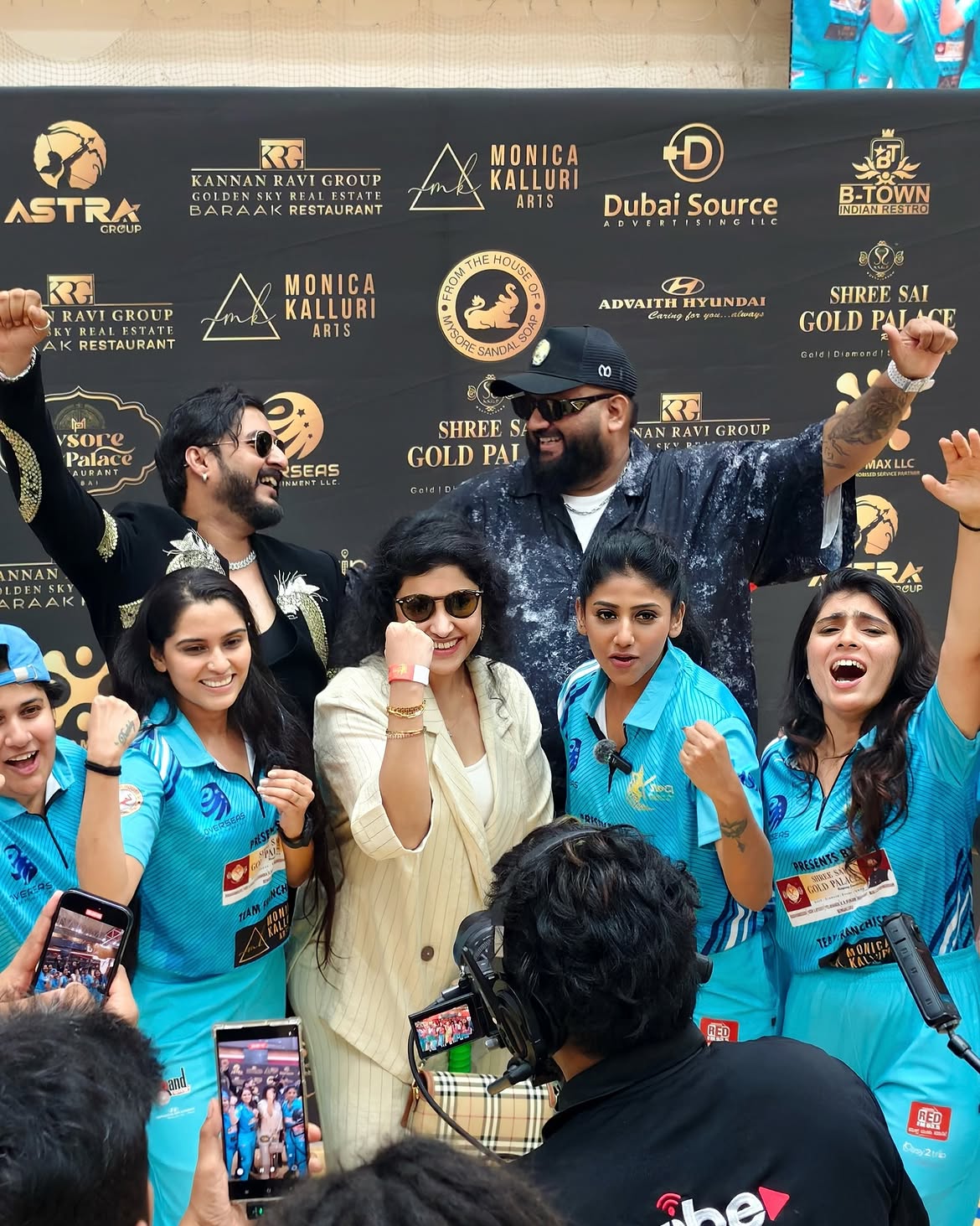 Celebrating the Winning Moment